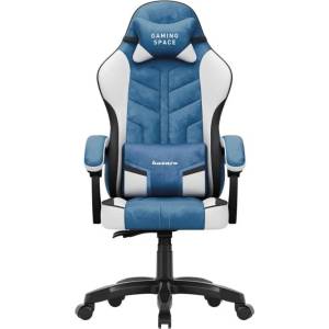Huzaro Геймърски стол Huzaro Force 2.7 Black Carbon, син (HZ-FORCE 2.7 BLUE)