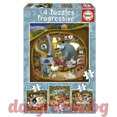 Educa Пъзел educa 19685 - 73 части - Горски приказки (edu19685)