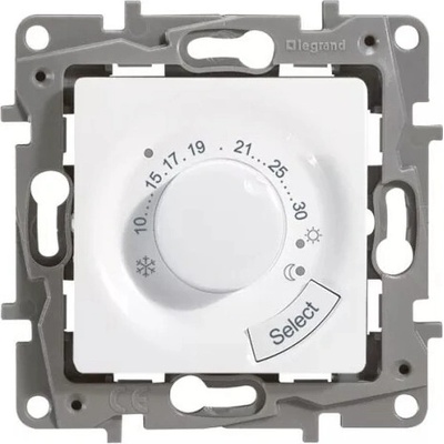 764587 LEGRAND NILOÉ termostat biela (66478) 7645