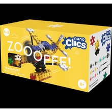 Clics Toys Ekologická stavebnica Nano Doprava 250 ks