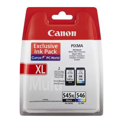 Canon PG-545XL/CL-546 Оригинален комплект мастилни касети Черно/Цветно (8286B010)