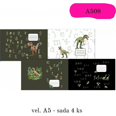 Obaly na sešity A5 A508