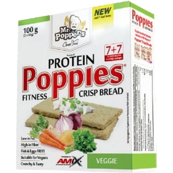Image 1 of AMIX Poppies Crisp Bread [100 грама] Веги