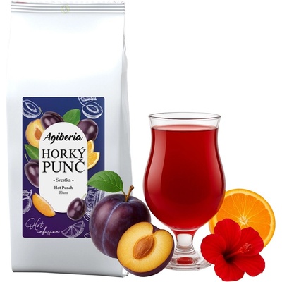AG FOODS AGIBERIA Horký punč Švestka 1000 g