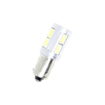 Лед крушки за 24v тип ba9s 5w с 10 smd диода срещуположни пинове