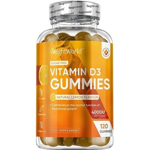 WeightWorld Vitamin D3 Gummies, 120 желирани таблетки, Weight World (127254 WW)