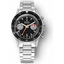 Nivada Grenchen Chronomaster Orange Boy SL Inter. Bezel - Manual - Bracelet Flat Link