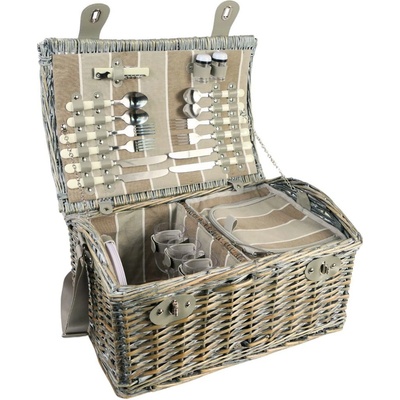 ARÔME HOME Piknikový koš pro 4 osoby - béžový – Zboží Dáma