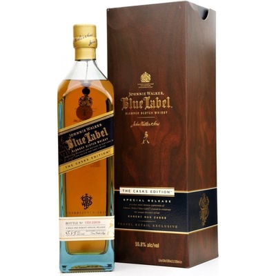 Johnnie Walker Blue Label The Casks Edition 55,8% 1 l (holá láhev)