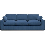 Bobochic Син диван от рипсено кадифе 250 cm Belair - Bobochic Paris (WT-HILO-3.5--W_2 P1074)