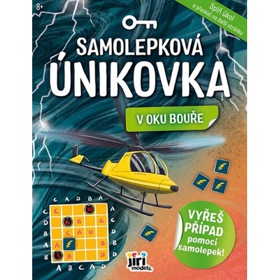 Samolepková únikovka V oku bouře
