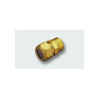 TIEMME mosazná přechodka vnější závit 10 mm x 1/2"