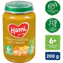 Hami Hráškovo kukuričné pyré s teľacím 200 g