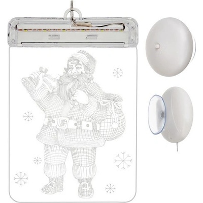 Malatec 17224 3D LED svítící Santa Claus