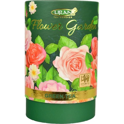 LIRAN sypaný zelený čaj s jasmínem FLOWER GARDEN 150 g