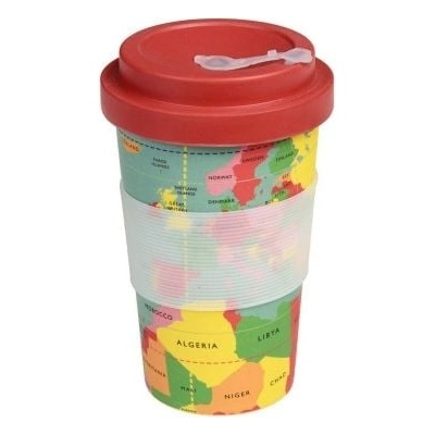 Rex London - Бамбукова чаша с капак - Карта на света (28747)