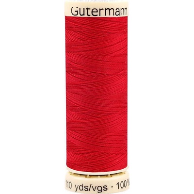 Polyesterové nitě návin 100 m Gütermann univerzální Varianta: 909 High Risk Red, Balení: 1 ks