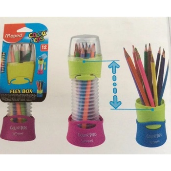 Image 1 of Цветни моливи Мапед /Maped/ Flex 12 цвята