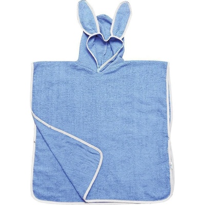 BABYMATEX osuška s kapucí MAXI JUNIOR 140x70 modrá