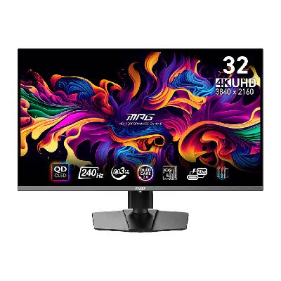 MSI MPG/321URX/31,5''/QD-OLED/4K UHD/240Hz/0,03ms/Black/2R MPG 321URX QD-OLED