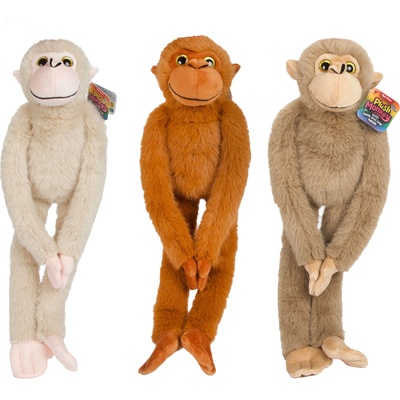 Toi-Toys Плюшена играчка Toi Toys - Маймуна, 55 cm, с велкро (75128Z)