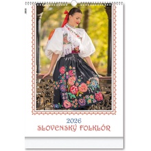 Slovenský folklór nástenný 2026