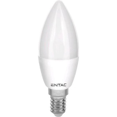 ENTAC LED žiarovka LED žiarovka E14 sviečka 6,5 W 540lm teplá, ekv. 44W