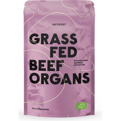 Nutriest Grass-fed lyofilizovaný bio organ complex v prášku 135 g