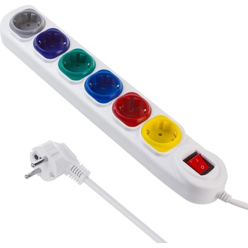 Maclean 6 Plug 1,5 m Switch (MCE509)