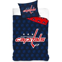 Official Merchandise NHL Obliečky Washington Capitals Shield 135x200 80x80