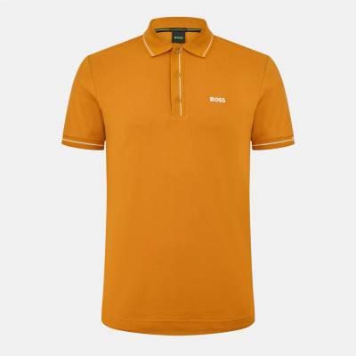 Boss Блуза с яка Boss Men's Paule Short-Sleeve Polo Shirt - Dark Yellow