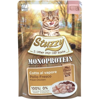 Stuzzy Kitten Monoprotein GF пиле 85 г
