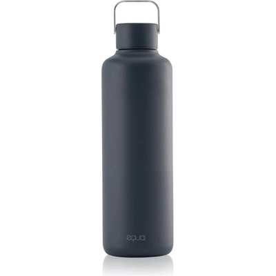 Equa Timeless fľaša na vodu z nehrdzavejúcej ocele farba Navy 1000 ml