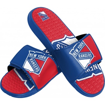FOCO Pánské pantofle New York Rangers Colorblock Slipper