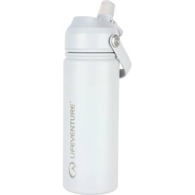 Lifeventure termoláhev Stainless Steel Flip Top Flask 500 ml light grey