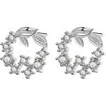 Silenti Jewelry Сребърни обеци "Флорална Магия