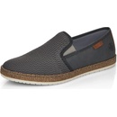 Rieker pánské mokasíny B5265-43 šedé