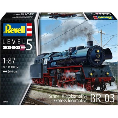 Revell Express Locomotive BR 02 & Tender 2'2'T30 Model Set 1:87