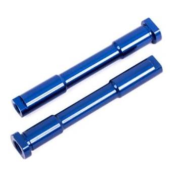 Traxxas алуминиеви стълбове за управление, анодизирани в синьо