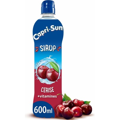 Capri-Sun třešňový sirup s vitamíny 600 ml