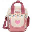 Top Model Vrecko s uškami a vlneným motívom Talita Ružová