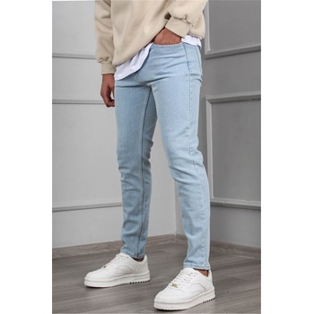 Madmext Мъжки дънков Skinny Fit панталон 6336 - Светлосин #367690 (367690_Светло син)