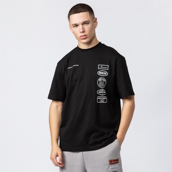 Mercier Тениска Mercier 2.0 Badge T-Shirt - Black