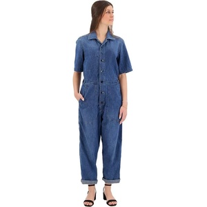 G-STAR Гащеризон G-Star Relaxed long sleeve jumpsuit - Blue (Faded Harbor)