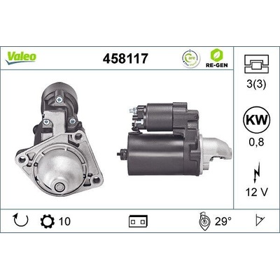 Startér VALEO 458117