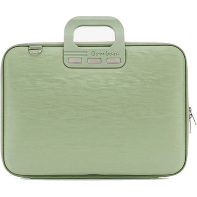 Bombata Чанта за лаптоп Bombata Wave E00863-41, до 16" (40.64cm), 3 отделения за документи, зелена (E00863-41)