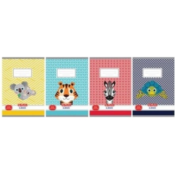 Herlitz Zošit 512 A5 linajkový Cute Animals