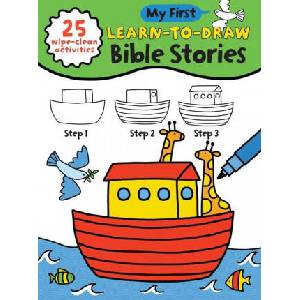 My First Learn-To-Draw: Bible Stories: (25 Wipe Clean Activities + Dry Erase Marker) | Charlotte Pepper (ISBN: 9781728234403)