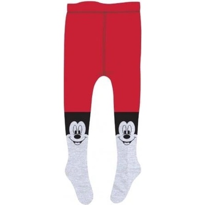 EplusM Chlapčenské pančušky Mickey Mouse červené 52368254