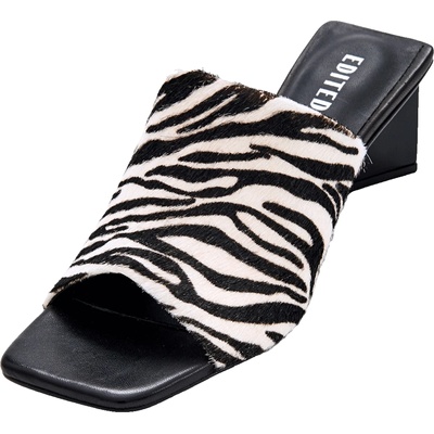 EDITED Официални дамски обувки 'Kesia' черно, бяло, размер 41